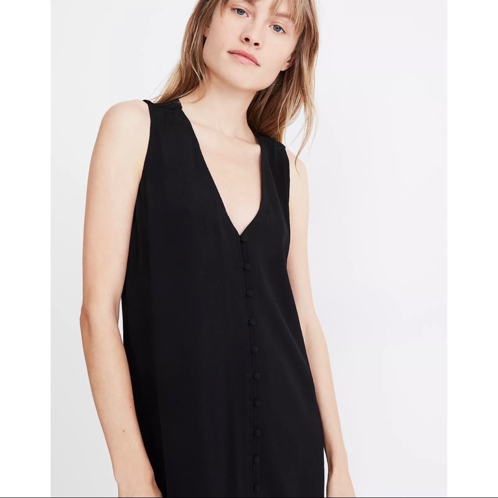 Madewell Heather Button-Front Dress - Picture 10 of 11